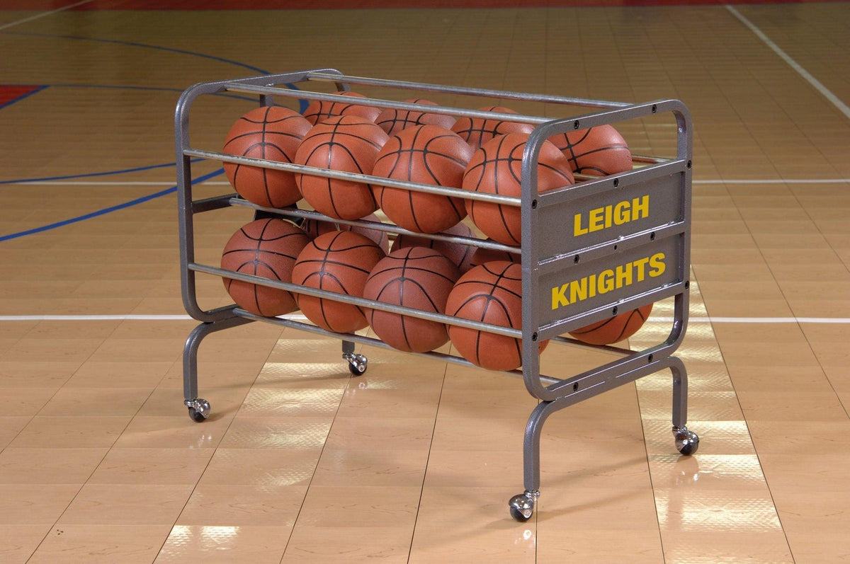 Bison 16-Ball Heavy-Duty Lockable Ball Cart