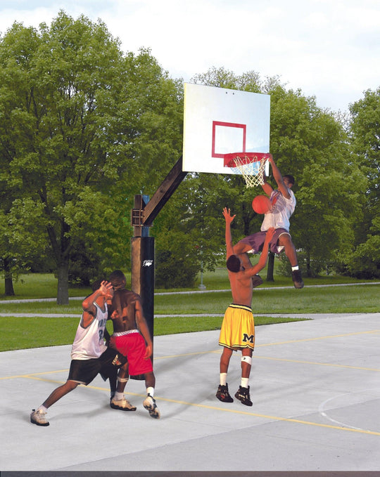 Bison Ultimate Steel Basketball System