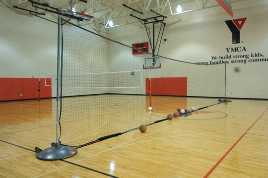Bison 50-foot portable divider net system