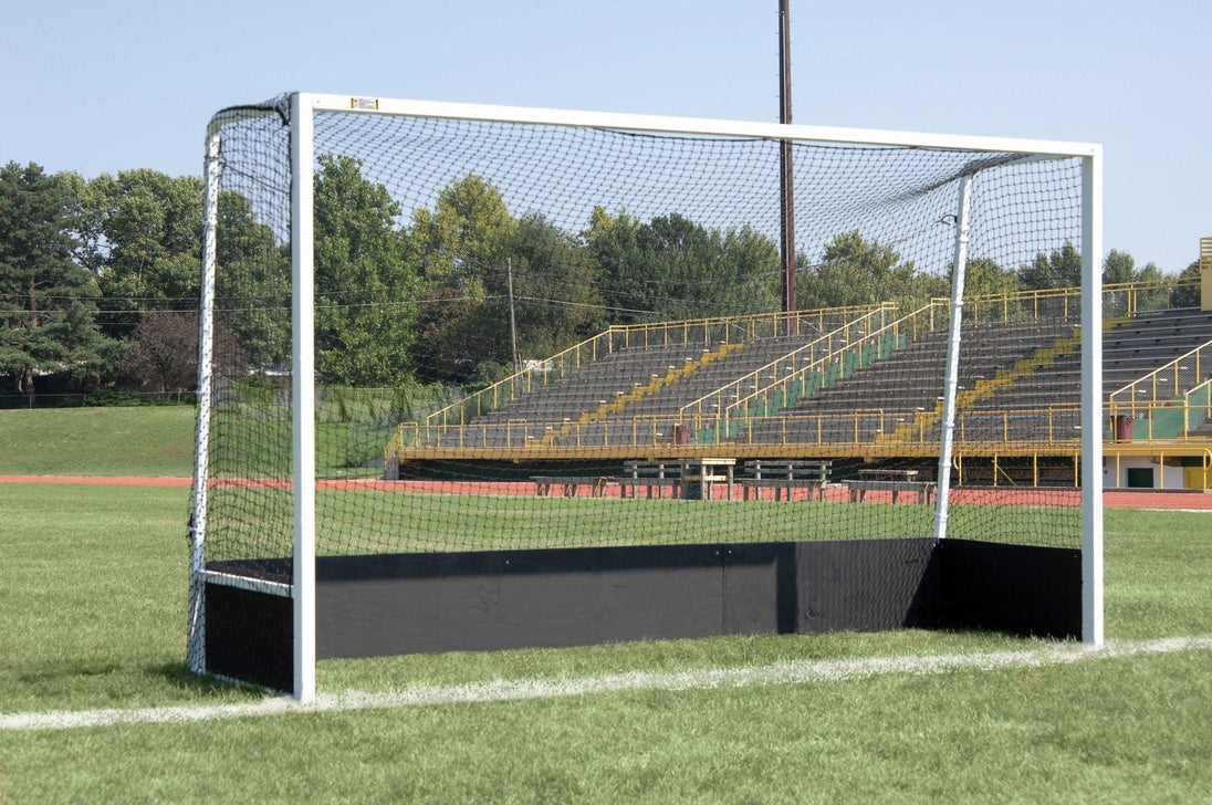 Bison outdoor field hockey goals with nets