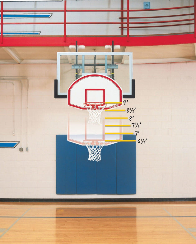 Bison 6-In-1 Adjustable Easy Up Youth Mini Goal