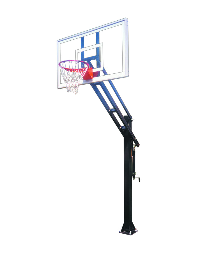 First Team Force Pro In-Ground Adjustable Basketball System