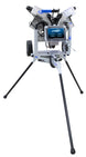 Sports Attack I-Hack Attack pitching machine touchscreen side view