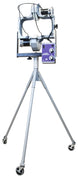 Back left view of Sports Attack Skill Attack volleyball machine