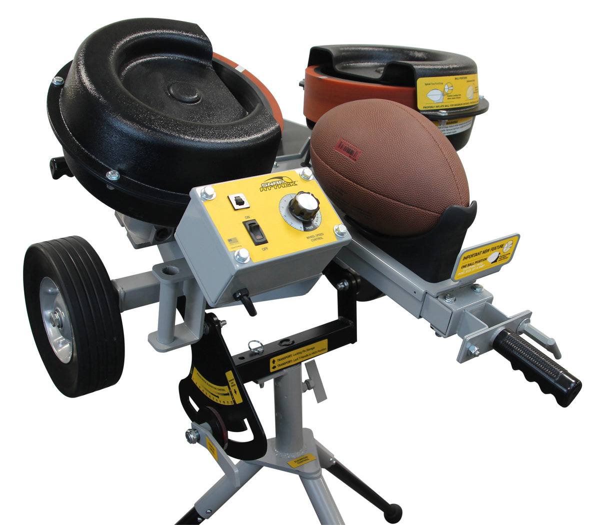 Sports Attack Snap Attack football cradle detail